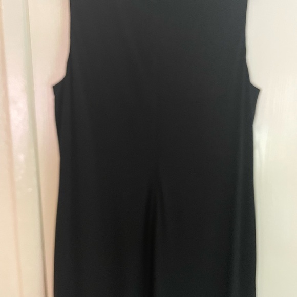 Vintage Calvin Klein Black Dress with Metallic Details size 22 - Picture 9 of 9